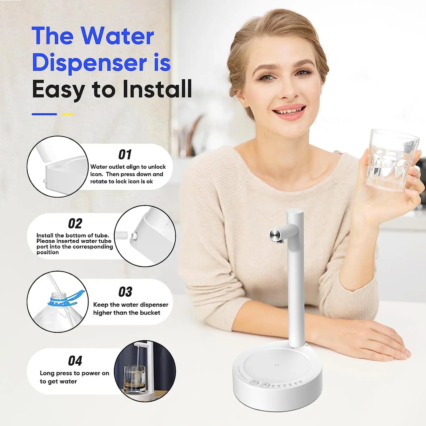SmartFlow - Table Electric Water Dispenser