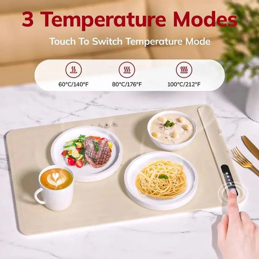 HeatServe - Fast Heating Electric Food Serving Tray - Whomely