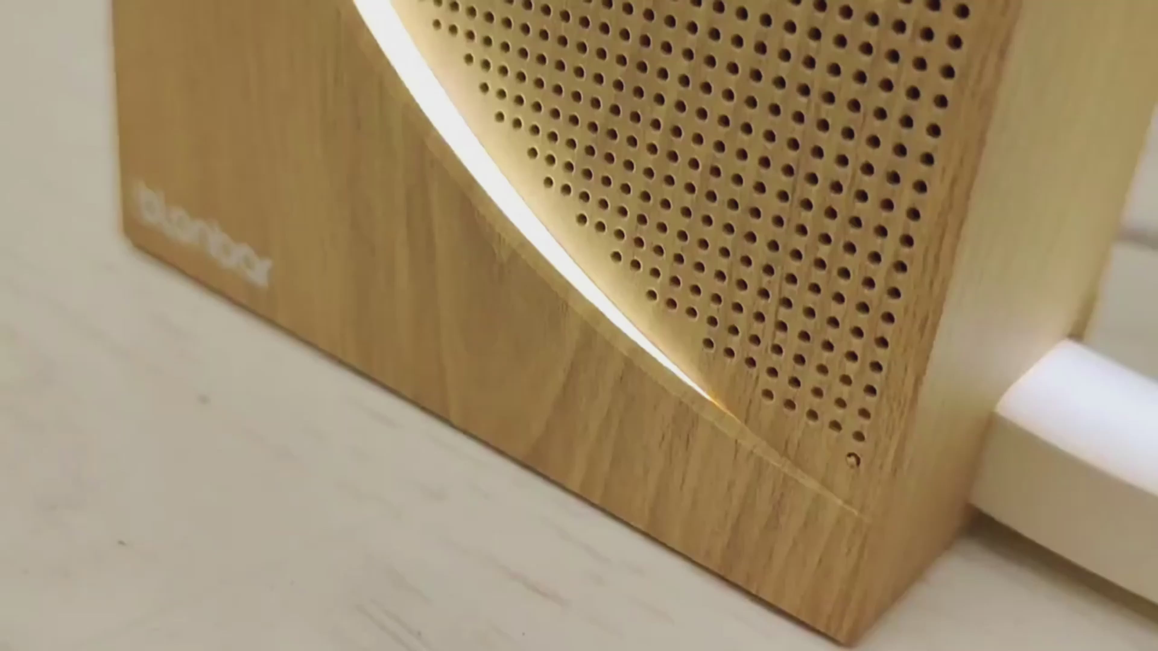 Load video: SereneRise lamp introduction video. Shows different brightness, usb charging and alarm clock settings.