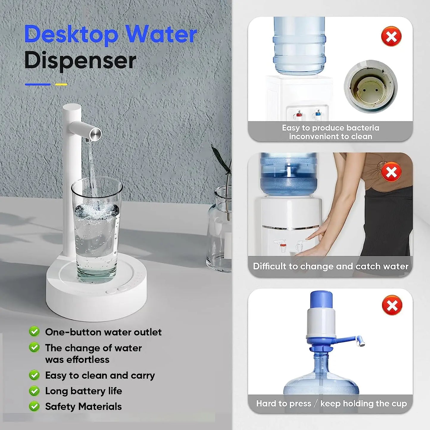 SmartFlow - Table Electric Water Dispenser